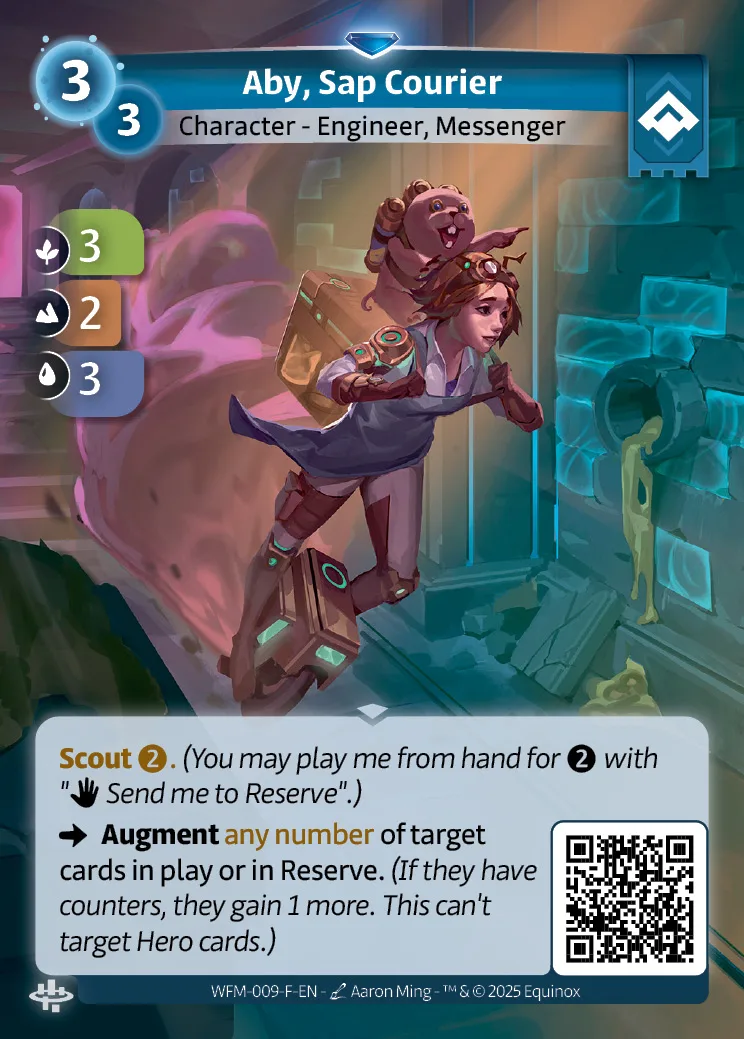 Aby, Sap Courier WFM-009-F de Whispers from the Maze