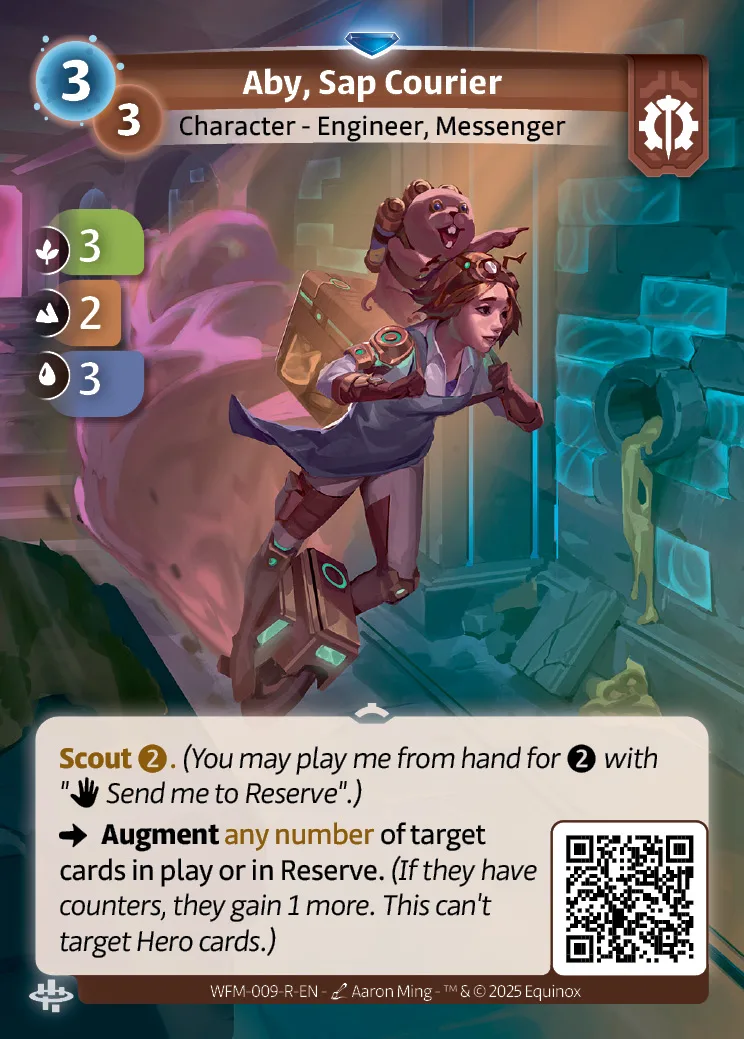 Aby, Sap Courier WFM-009-R de Whispers from the Maze