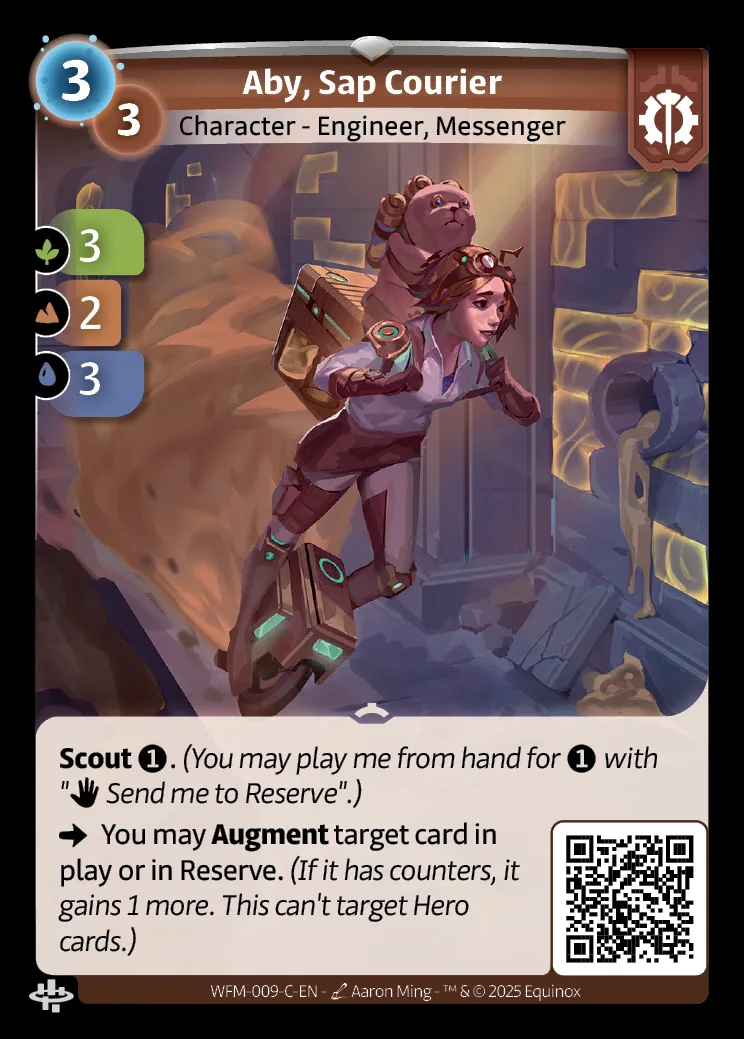 Aby, Sap Courier WFM-009-C de Whispers from the Maze