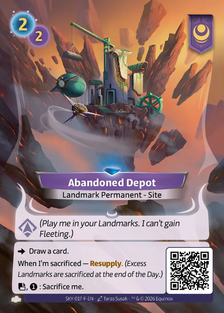 Abandoned Depot SKY-017-F de Skybound Odyssey