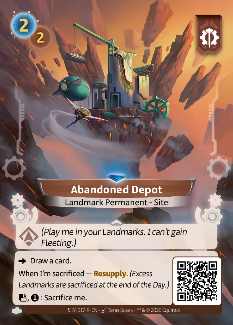 Abandoned Depot SKY-017-R de Skybound Odyssey