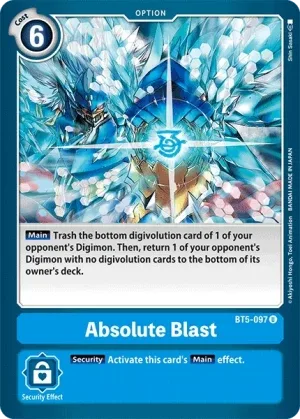 Absolute Blast BT5-097 de Booster Battle Of Omni