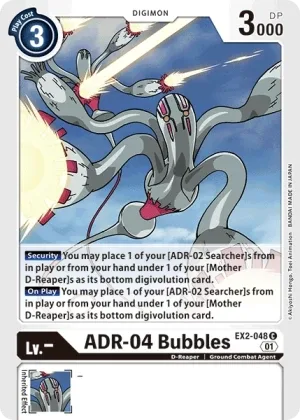 ADR-04 Bubbles EX2-048 de Theme Booster Digital Hazard