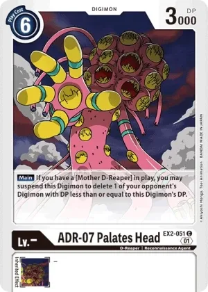 ADR-07 Palates Head EX2-051 de Theme Booster Digital Hazard