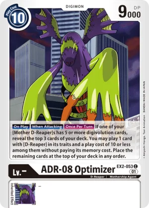 ADR-08 Optimizer EX2-053 de Theme Booster Digital Hazard