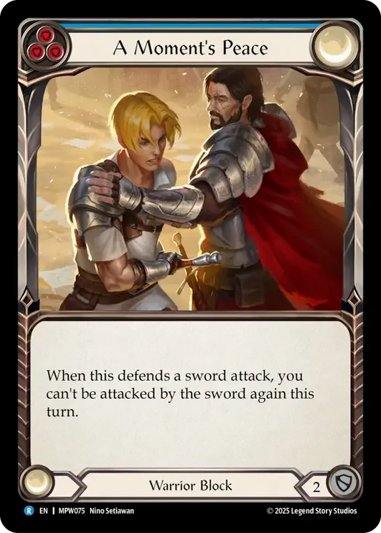 A Moment's Peace MPW075 de Mastery Pack Warrior