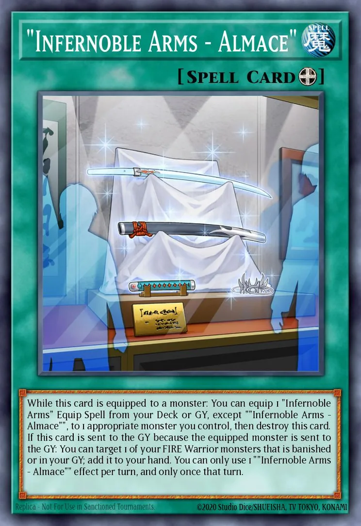"Infernoble Arms - Almace" DUNE-EN056 de Duelist Nexus